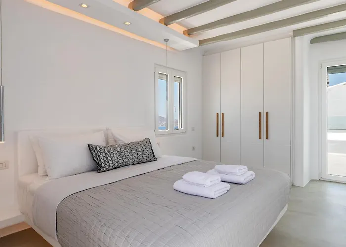 In Mykonos - 6 Bedroom - 1km From - Infinity Pool - Sunset View ヴィラ *